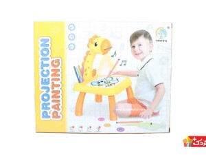 میز آموزشی نقاشی همراه با سوپر گراف طرح چراغ مطالعه