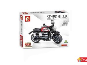 لگو اسباب بازی موتور سیکلت تریومف Triumph مدل SEMBO BLOCK-701126
