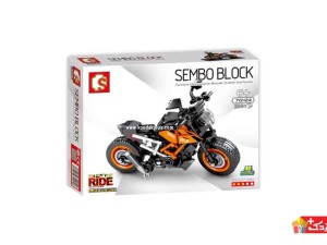 لگو اسباب بازی موتور سیکلت مدل SEMBO BLOCK-701124