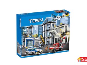 لگو اسباب بازی قرارگاه پلیس مدل TOWN-40023