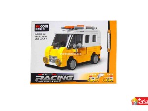 لگو اسباب بازی ماشین عقب کش کاروان مدل DECOOL-22001