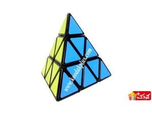 روبیک هرم 3x3 برند شنگ شو زمینه مشکی  ShengShou 3x3 pyraminx