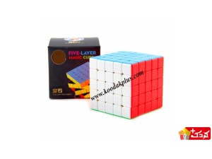 روبیک 5×5 برند شنگ شو جم استیکرلس ShengShou 5×5×5 GEM
