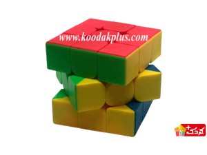 مکعب روبیک 3×3   برند شنگ شو تانک استیکرلس مناسب خردسالان و بزرگسالان