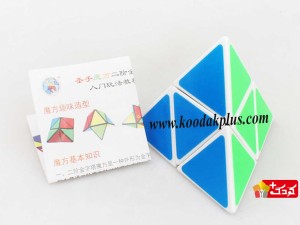 روبیک هرم 2x2 برند شنگ شو برچسبی ShengShou 2x2 pyraminx