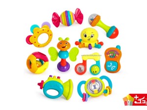 ست 10 عددی جغجغه نوزاد هولی تویز 939