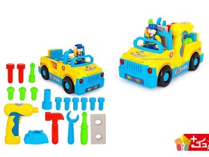 ماشین همراه با ابزار اسباب بازی (هولی تویز) مدل 789