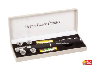 لیزر خودکاری سبز پنج سر (green laser pointer)
