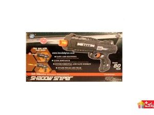 اسباب بازی تفنگ تیر پرتابی (ژله ای و اسفنجی) مدل shaoow sniper