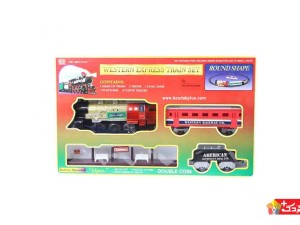 قطار بچه گانه همراه با ریل و ایستگاه مدل 002