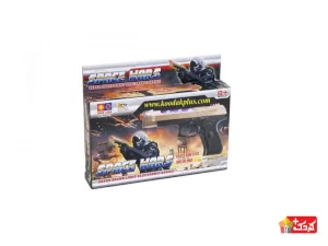 کلت اسباب بازی موزیکال پسرانه مدل Musical toy gun- 999