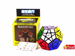روبیک مگامینکس برند کای وای زمینه مشکی Rubik QiYi Megaminx