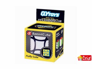 روبیک فلوفی برند کای وای زمینه مشکی Rubik QiYi Fluffy