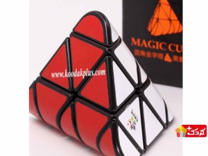 روبیک هرم یوکسین دورنگ رنگ ثابت YuXin Pyraminx Two colors