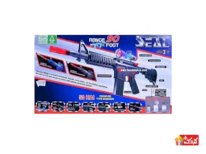 اسباب بازی تفنگ بزرگ طرح ژ سه تیر ژله ای