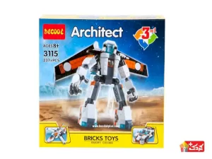 لگو سه مدلی آرشیتکت مدل DECOOL-3115
