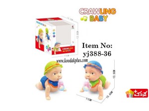 اسباب بازی نوزاد چهار دست و پا موزیکال مدل yj-388.36