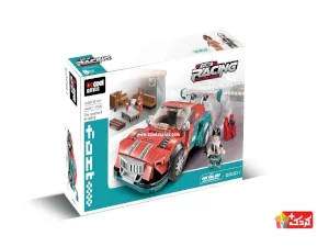 لگو اسباب بازی ماشين مسابقه ای مدل DECOOL-28001