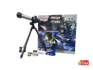 تلسكوپ و ميكروسكوپ با وسايل كامل مدل 2112