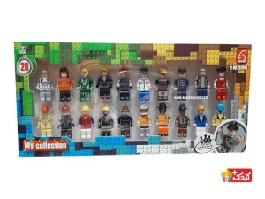 مجموعه 20 تایی مینی فیگور لگویی مدل 257948