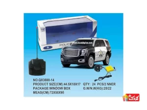 ماشین پلیس کنترلی طرح کادیلاک مدل QX3688-14