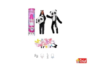 عروسک باربی به همراه لباس و وسایل(طرح پاندا) مدل TK9