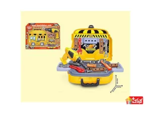 ست جعبه ابزار اسباب بازی طرح ماشین مدل 139-36778