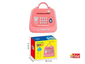 گاو صندوق موزيكال دخترانه طرح کیف مدل mzL6801A