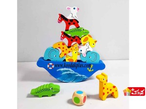 بازی تعادلی کشتی نوح چوبی