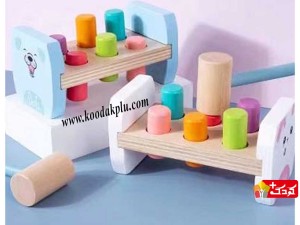 اسباب بازی کوبه چوبی مستطیلی