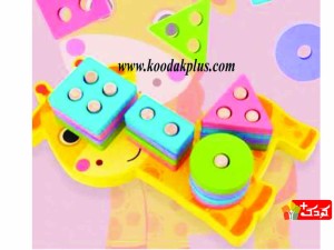 پایه اشکال(جای گذاری اشکال) 4 ستون طرح زرافه