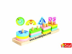 پایه اشکال 4 ستون موانزی طرح حیوانات