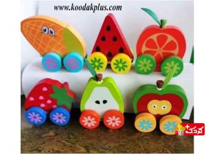 میوه های چرخدار چوبی