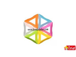 پایه روبیک رنگارنگ