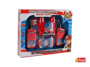 واکی تاکی اسباب بازی طرح آتش نشان مدل zr304