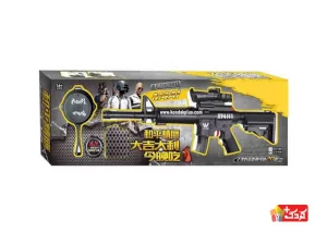 تفنگ تير ژله ای m4 همراه با سيبل مدل 8233