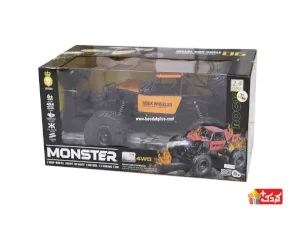 ماشین آفرود کنترلی شارژی  MONSTER ROCK WHEELER