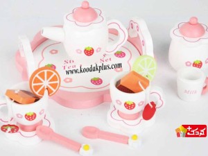 ست چایخوری بچگانه 16 قطعه(چوبی)