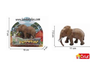 اسباب بازی فیگور حیوانات مدل فیل