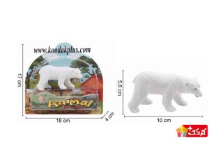 اسباب بازی فیگور حیوانات مدل خرس قطبی