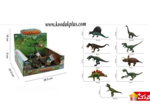 فیگور دایناسور پک 9 عددی مدل Dinosur World