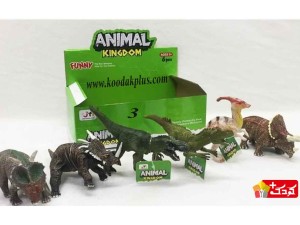 فیگور دایناسور پک 6 عددی مدل animal kingdom