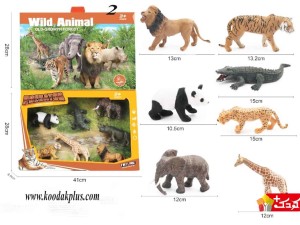 اسباب بازی فیگور حیوانات وحشی برای کودکان خلاق