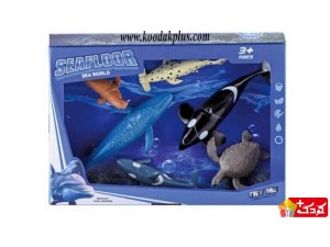 مجموعه 6 عددی فیگور حیوانات دریایی مدل Sea World