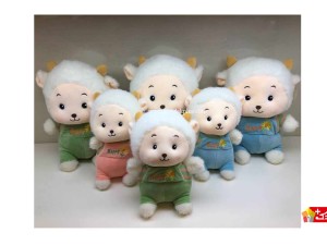 عروسک پولیشی بره خوشحال خارجی کد 120 lamb