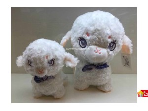 عروسک پولیشی خارجی مدل بره پاپیونی کد 134 lamb