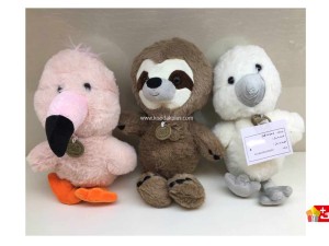 عروسک پولیشی خارجی طرح انواع حیوانات کد 136 animals