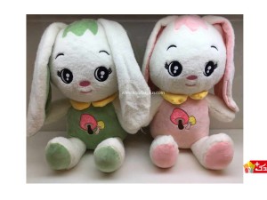 عروسک پولیشی خارجی طرح خرگوش گوش پهن کد 138 rabbit