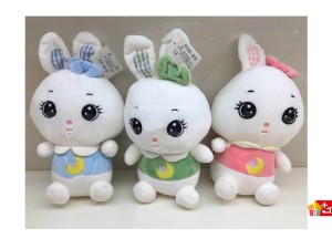 عروسک پولیشی طرح خرگوش ماه به سینه کد 140 rabbit