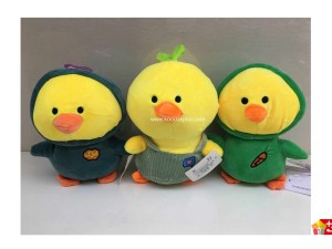 عروسک پولیشی خارجی مدل جوجه کلاه دار کد 143 chicken